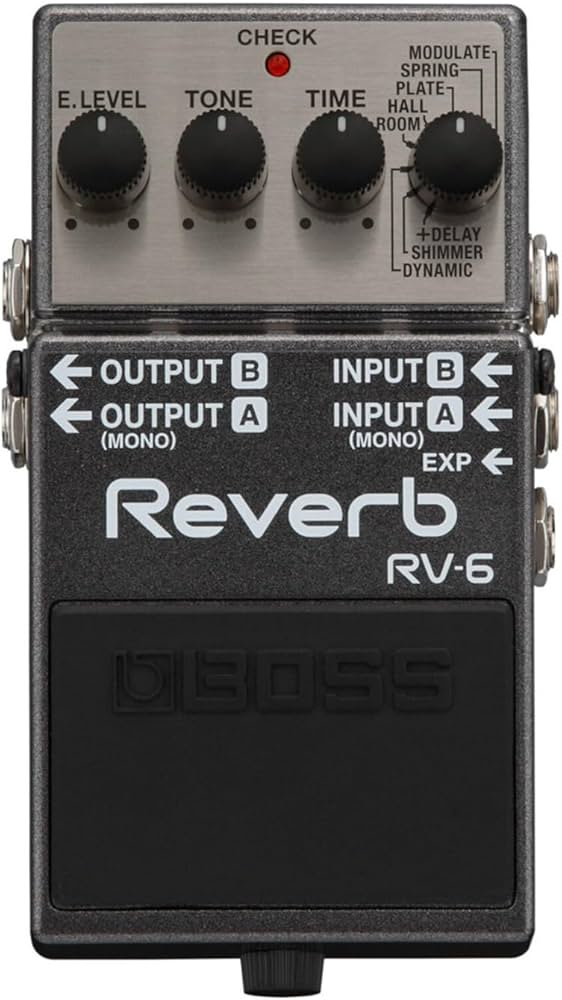 PEDAL BOSS REVERB RV-6
