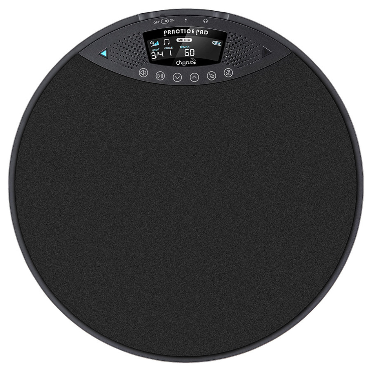 PRACTICADOR DE BATERIA CHERUBDP-970-I CON METRONOMO