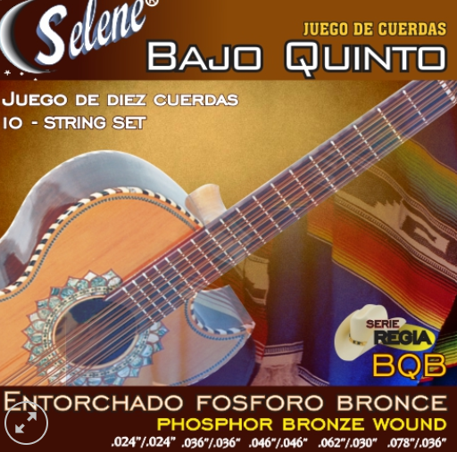 Encordado Bajo Quinto Selene BQB