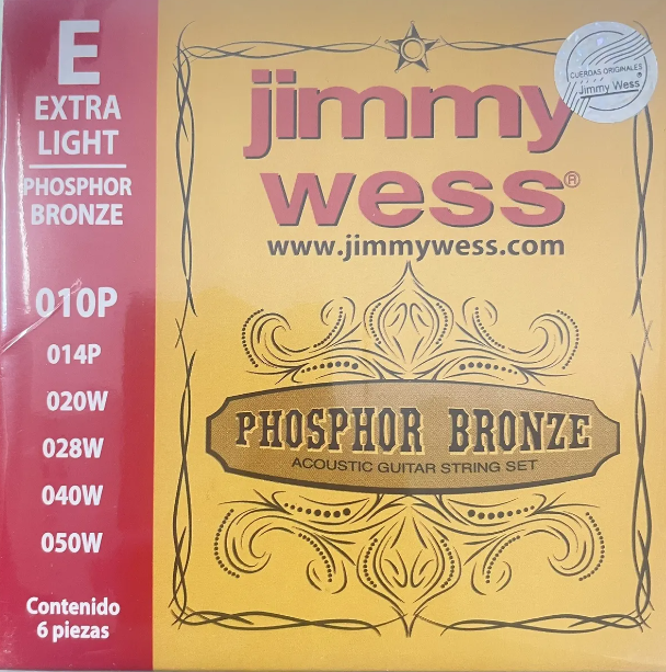 ENCORDADO JIMMY WESS ACERO GUITARRA .10