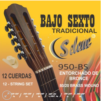 ENCORDADURA BAJO SEXTO SELENE 950-BS