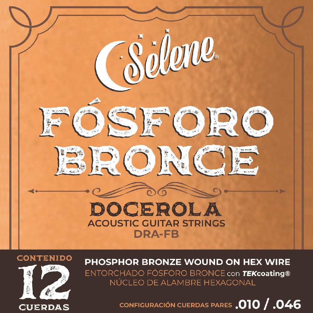 ENCORDADO SELENE DOCEROLA CUERDAS OCTAVADAS DRA-FB