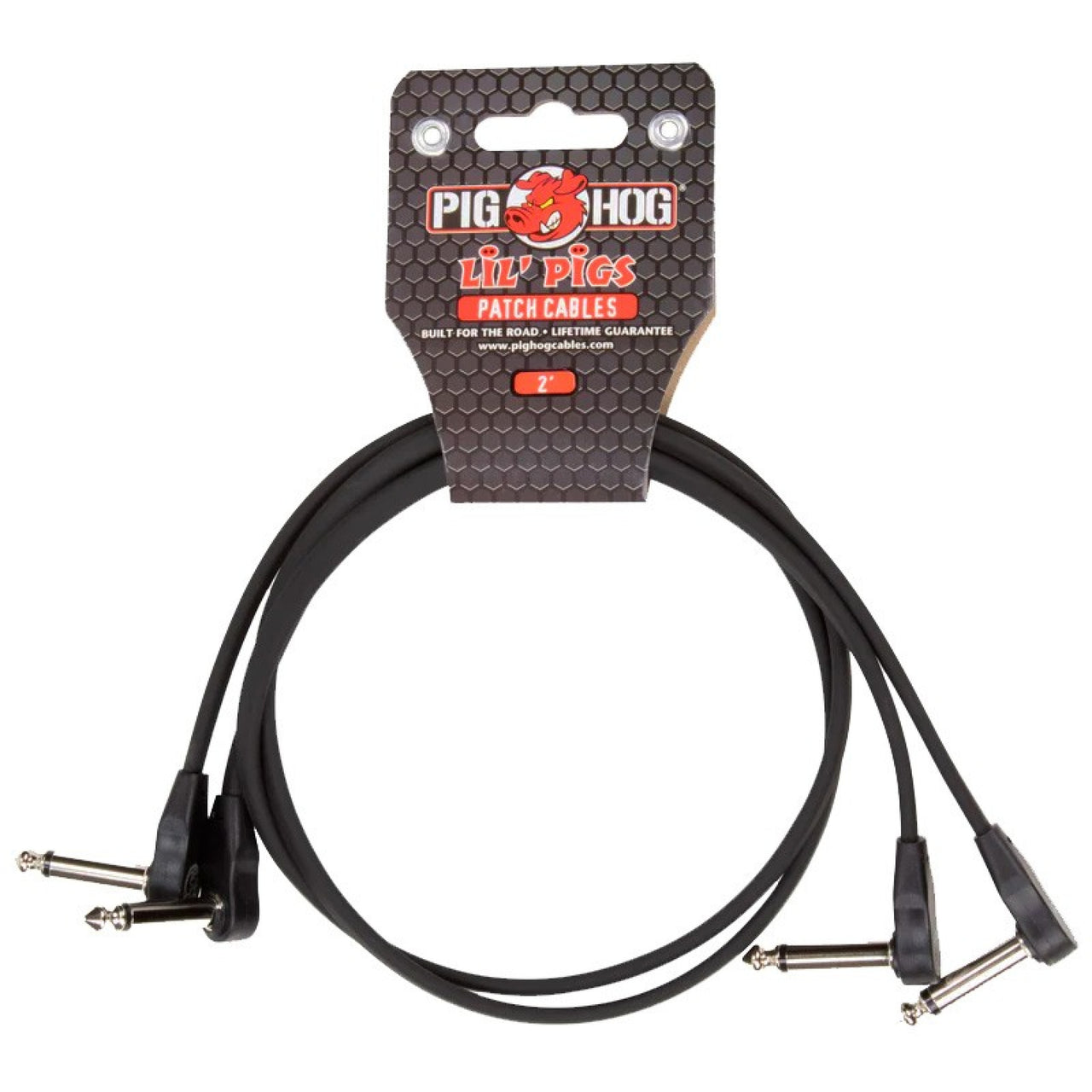 CABLE PARA PARCHEO 60 cm PAQUETE CON 2 PIEZAS PIH HOG PHLSK2BK-I