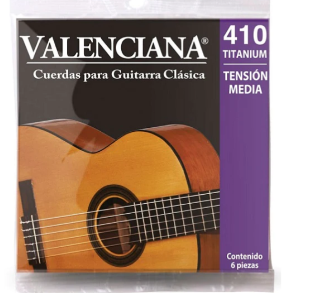 Encordado La Valenciana Titanio Guitarra