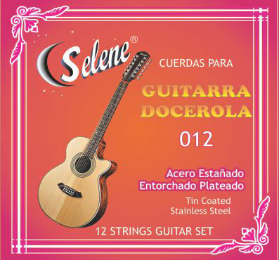 ENCORDADO SELENE 12 CUERDAS OCTAVADAS
