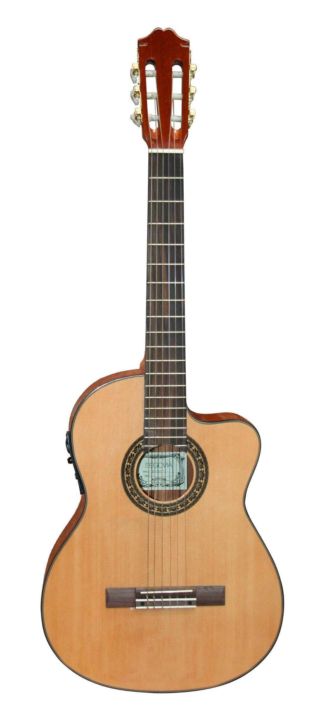 GUITARRA CLASICA SEGOVIA ELECTRO/ACUSTICA SGC3EC-I