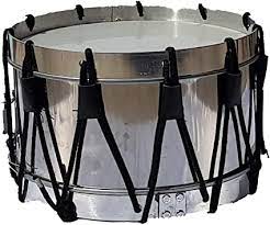 TAMBOR JUNIOR BANDA DE GUERRA ARO DE ALUMINIO